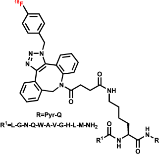 Strain‐Promoted Copper‐Free “Click” Chemistry for 18F Radiolabeling of Bombesin